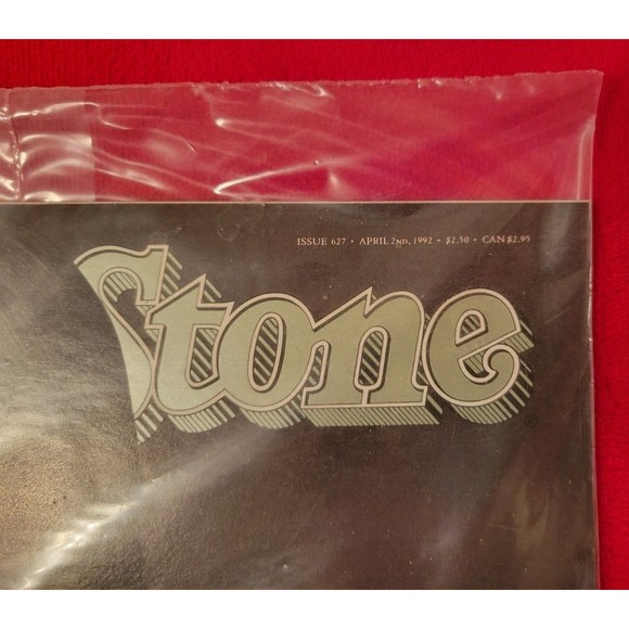 Axl Rose Cover 1992 Rolling Stones Magazine Issue 627 New in Original Sealed Bag - Picture 3 of 3